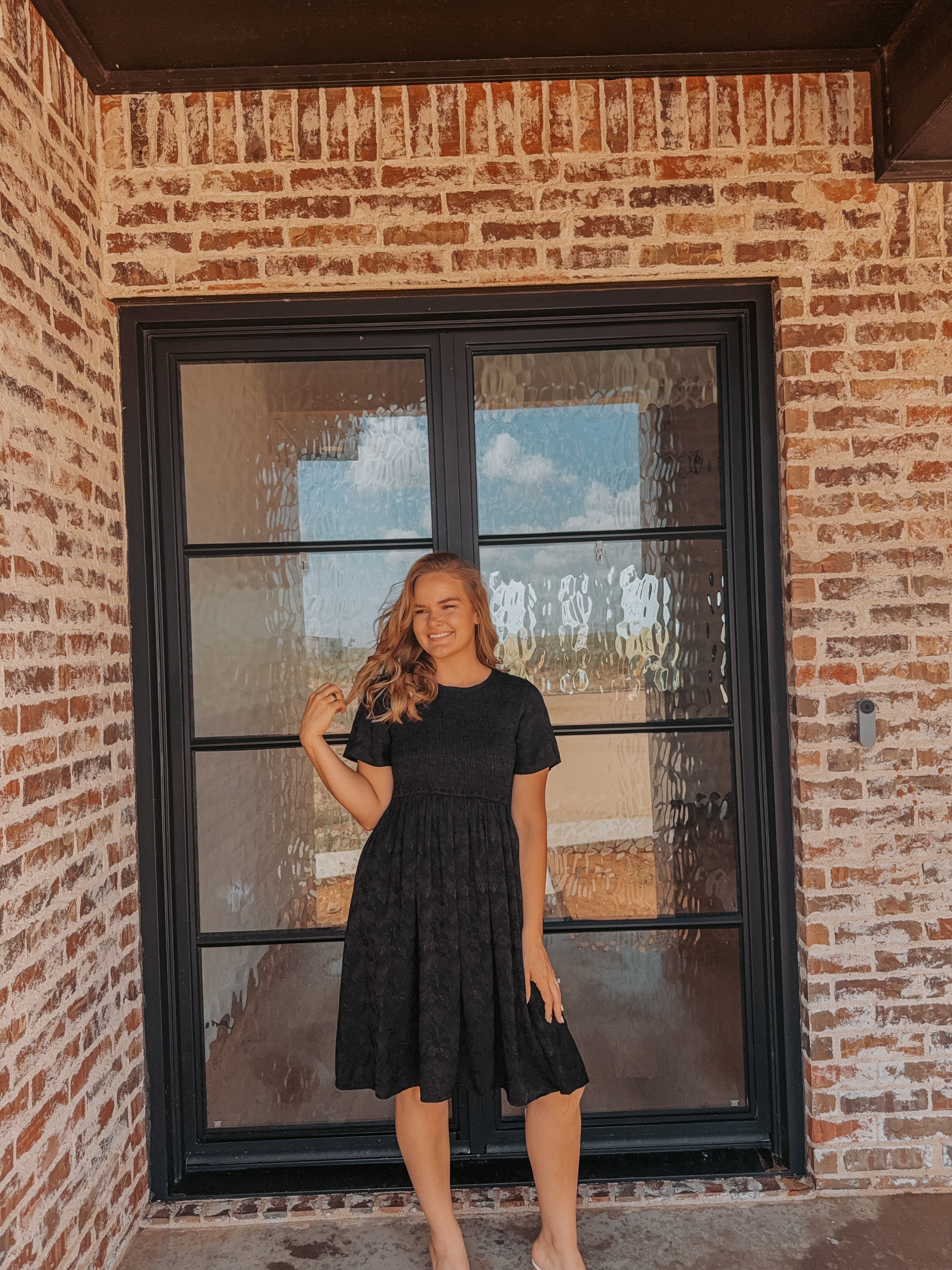 Floral Sheen Dress