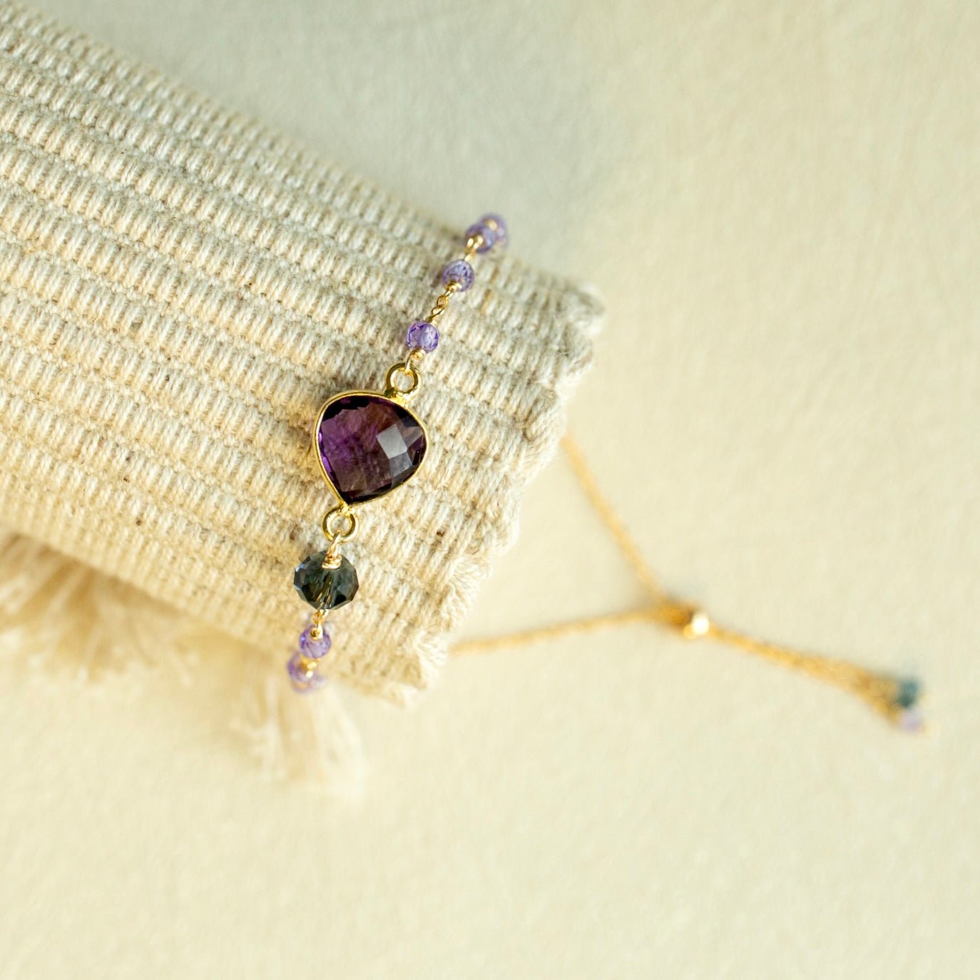 Amethyst Ballet Bracelet - Bracelets - Duviboutique