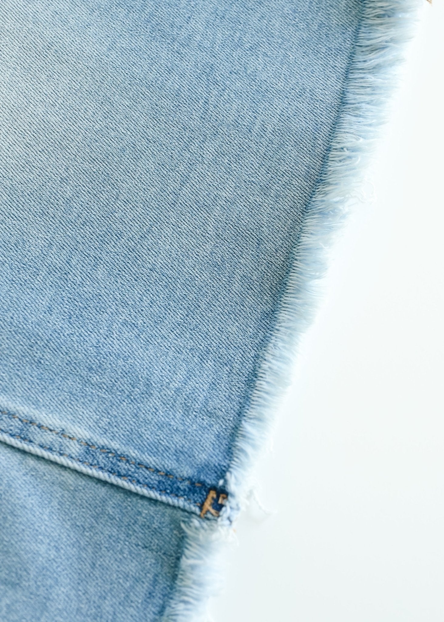 Drew Raw Hem Midi Denim Skirt - IC Skirts - Duviboutique