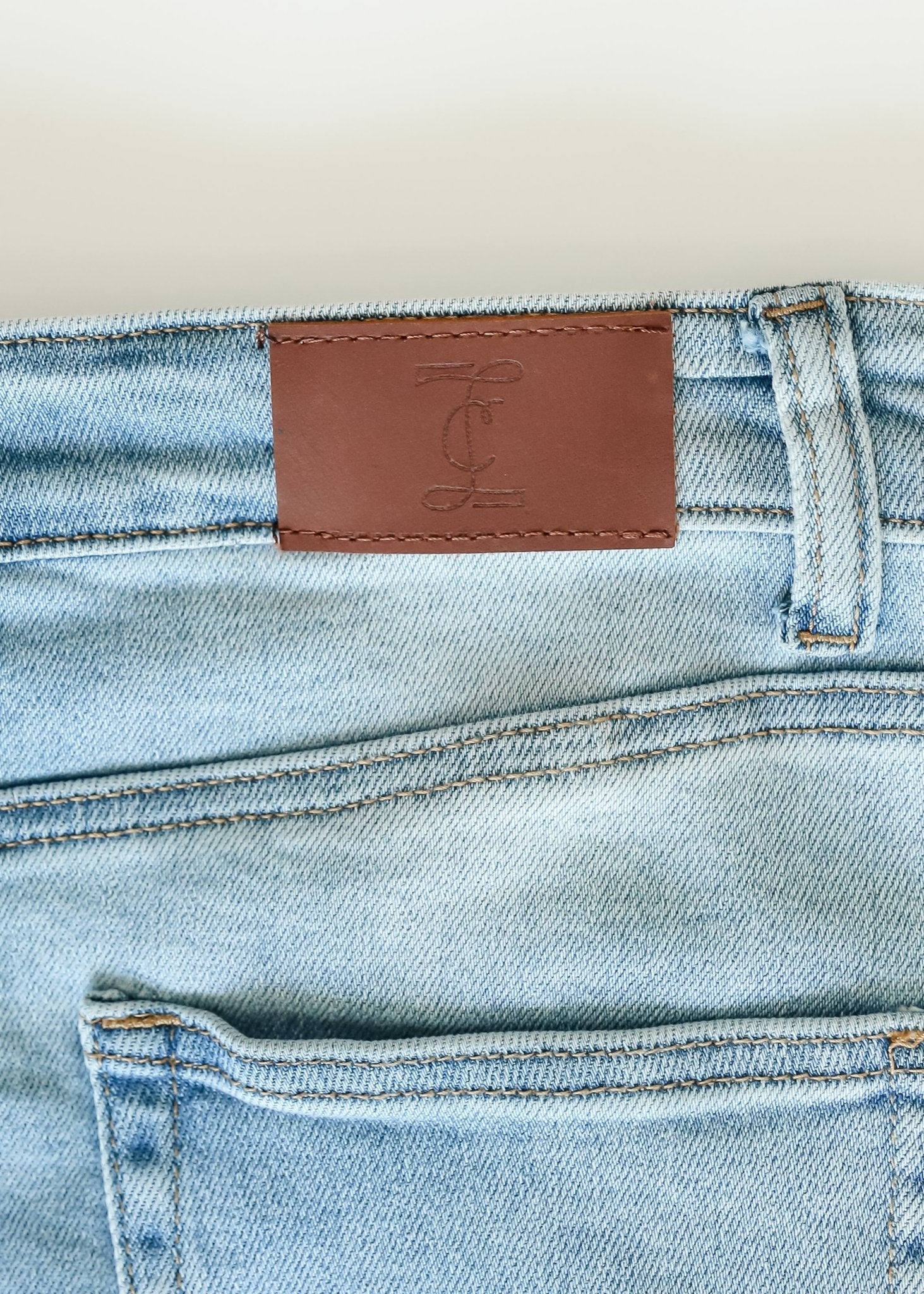 Drew Raw Hem Midi Denim Skirt - IC Skirts - Duviboutique