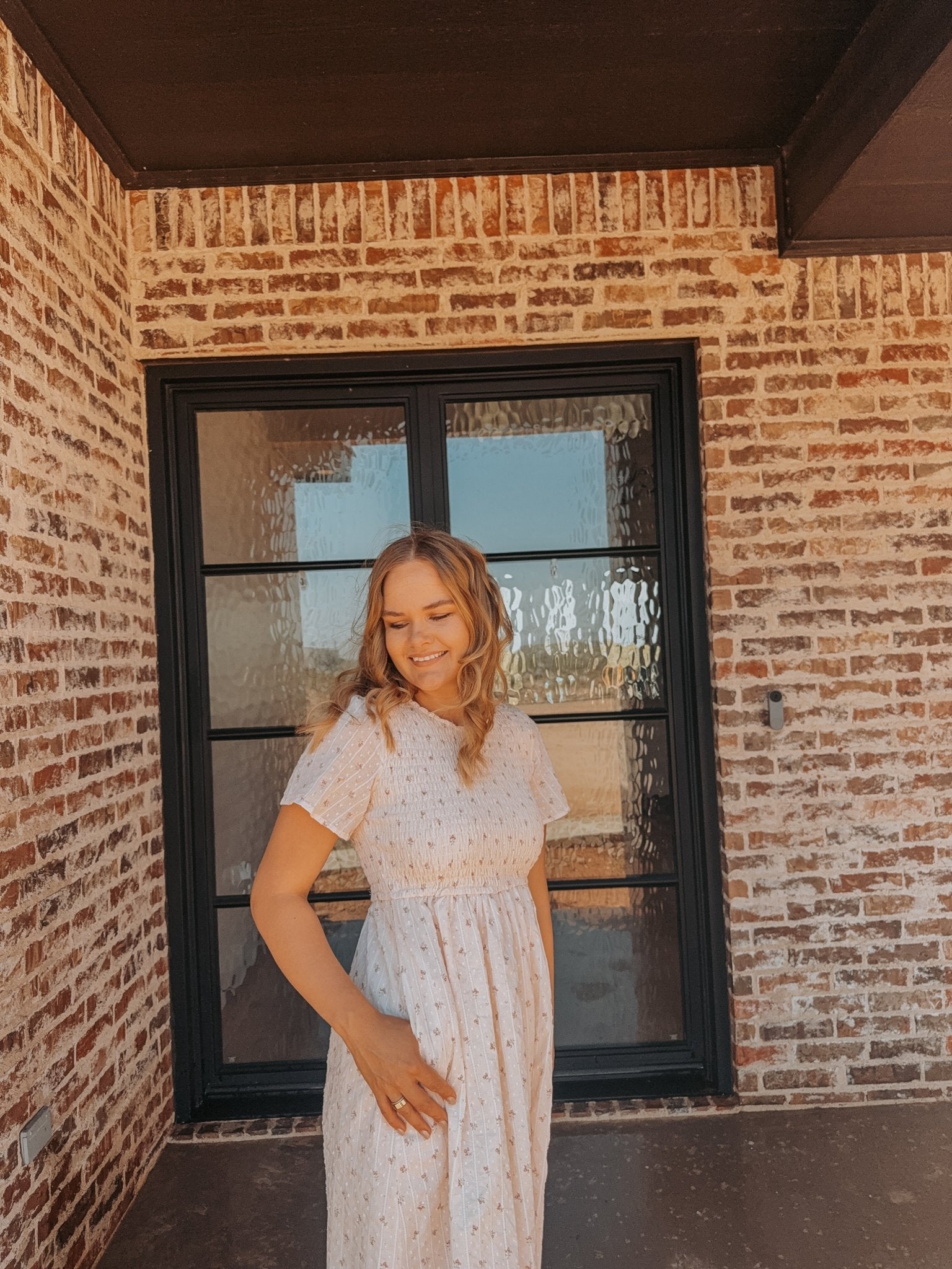 Floral Midi Dress - Duviboutique