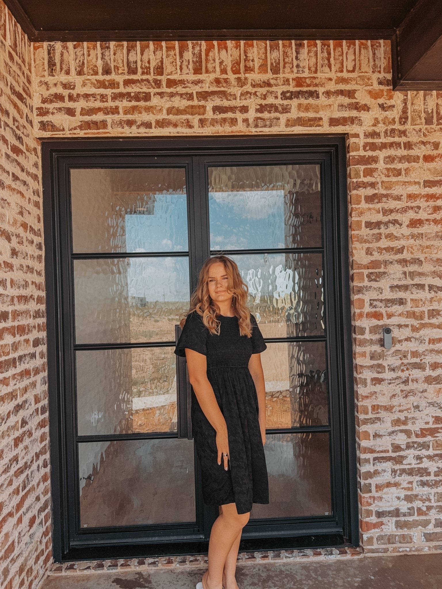 Floral Sheen Dress - Duviboutique