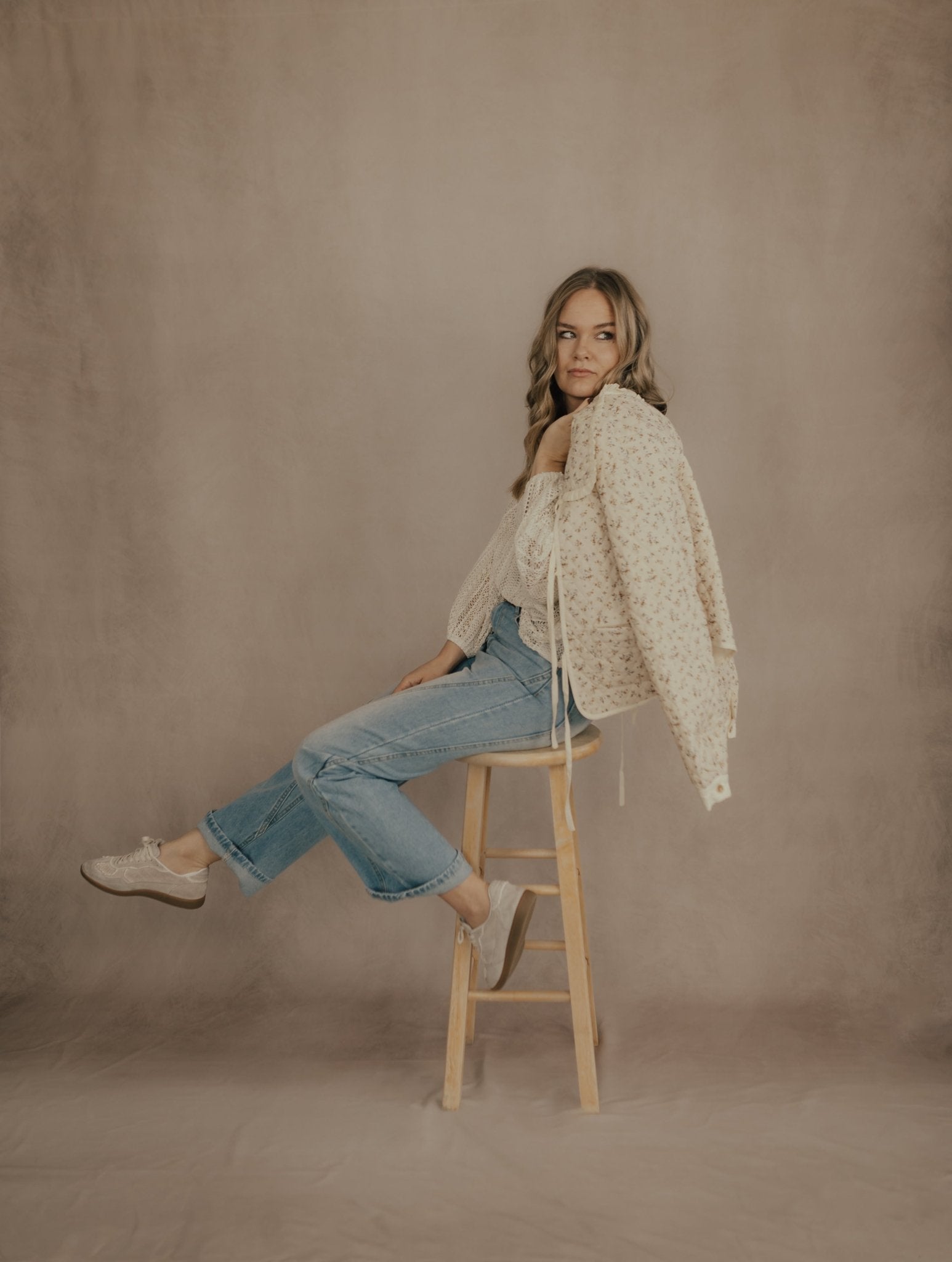 LOOSE STITCH WIDE LEG JEANS - JEANS - Duviboutique