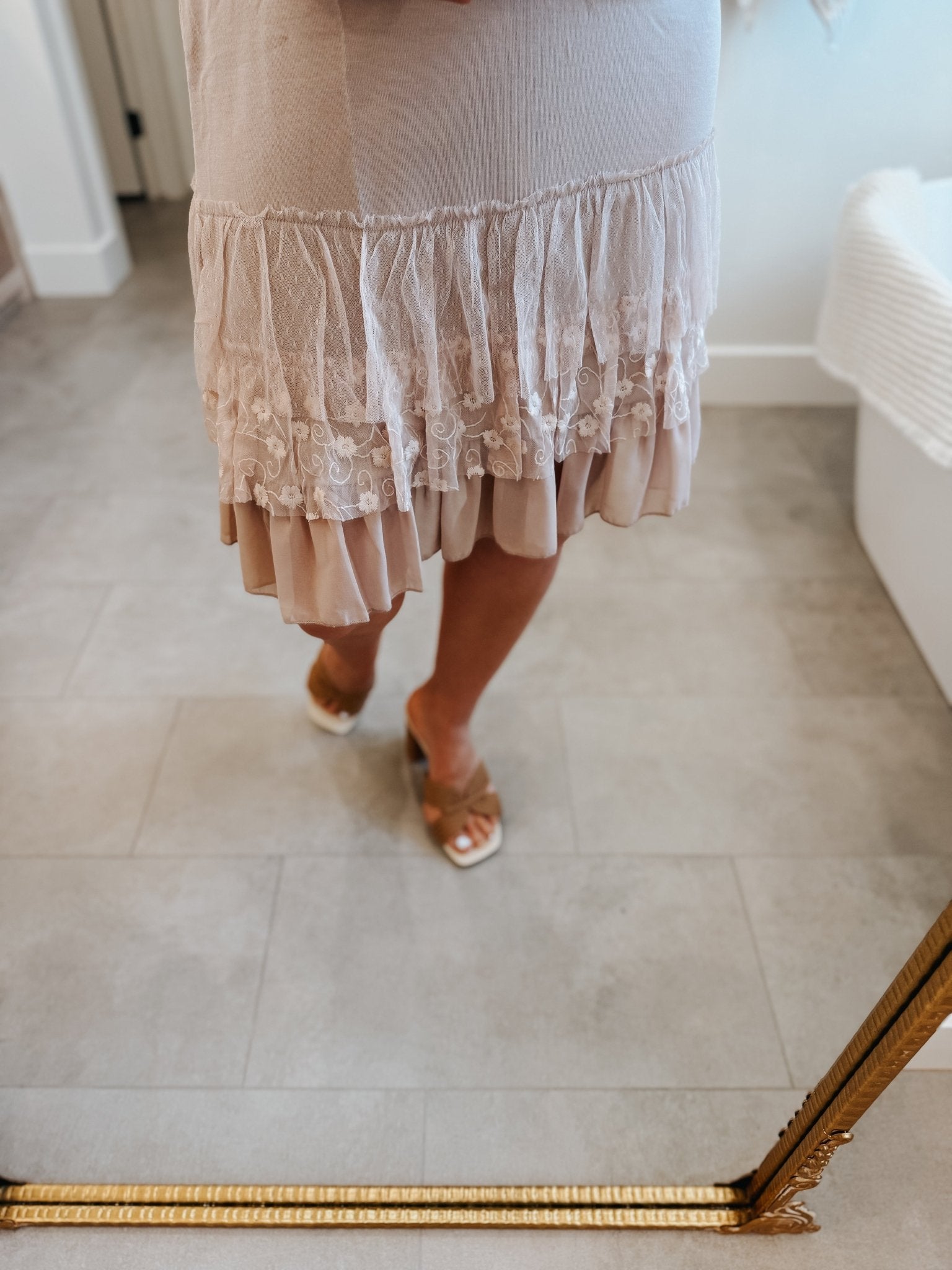 Mauve Midi Dress - Duviboutique