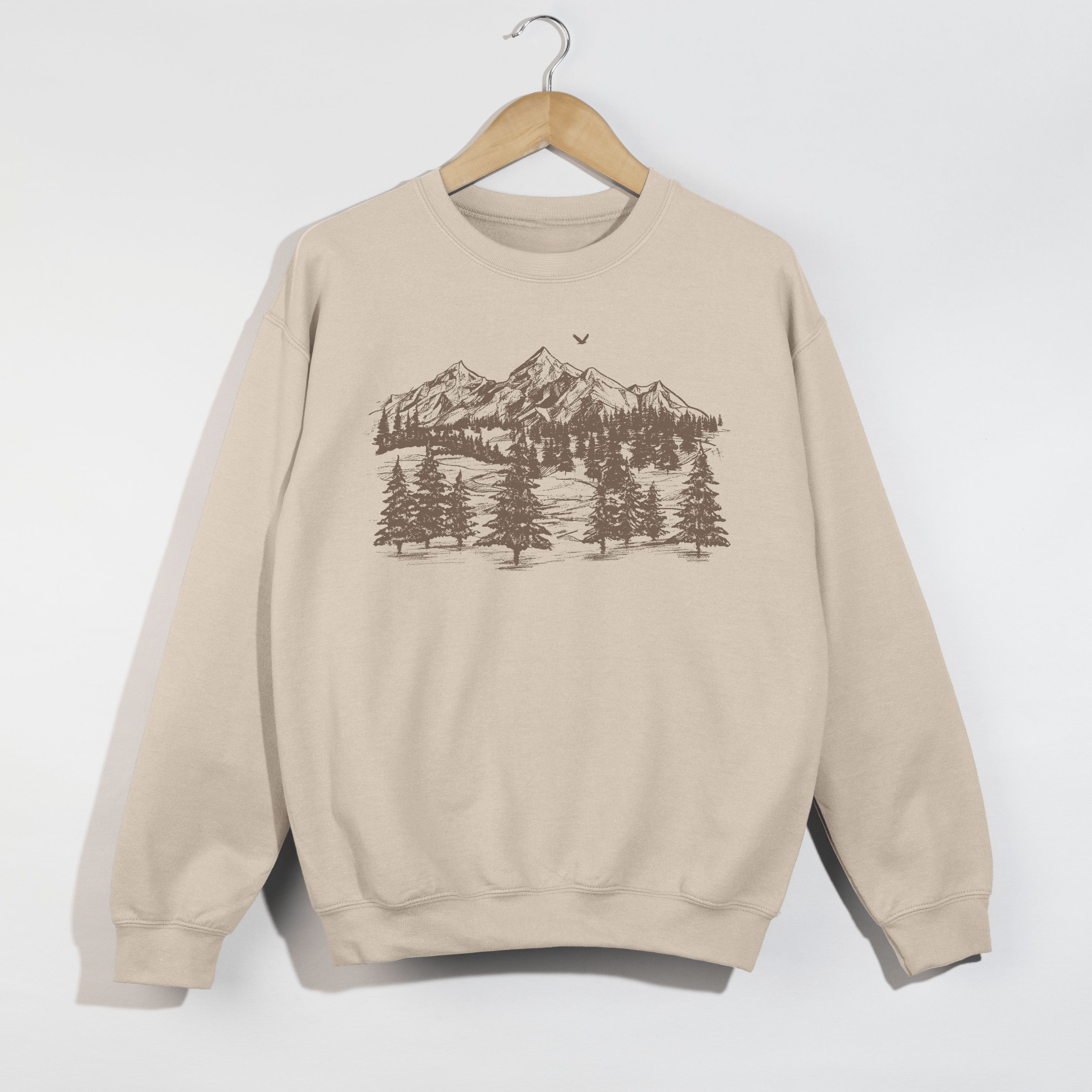 Mountain View Crewneck Sweatshirt - Duviboutique