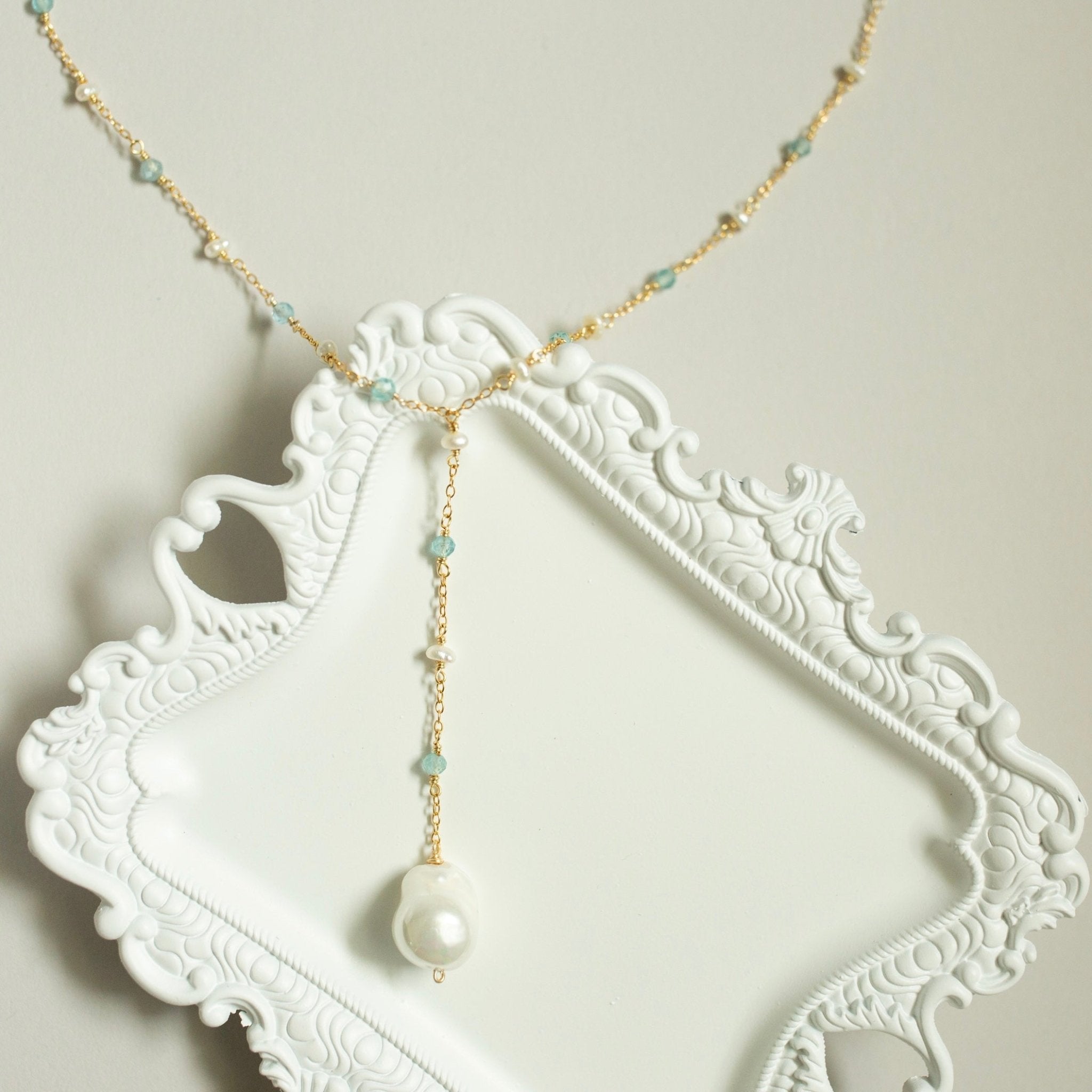 Pearl Gossamer Necklaces - Necklaces - Duviboutique
