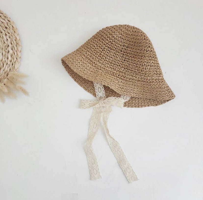 PAPYRUS KIDS SUMMER HAT ( CAMEL ) - KIDS HAT - Duviboutique