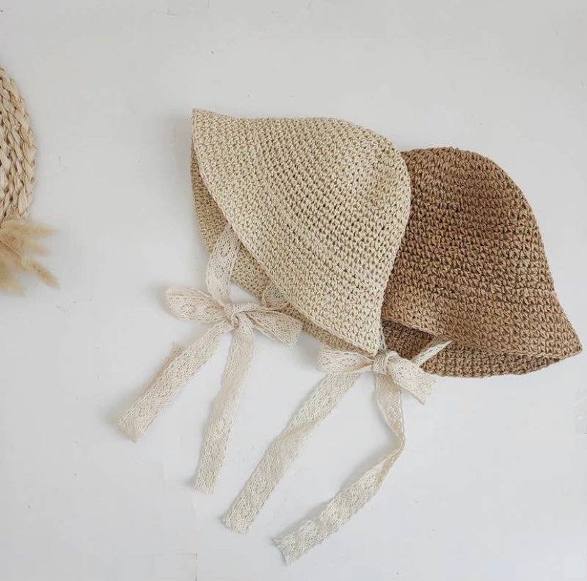 PAPYRUS KIDS SUMMER HAT ( CAMEL ) - KIDS HAT - Duviboutique