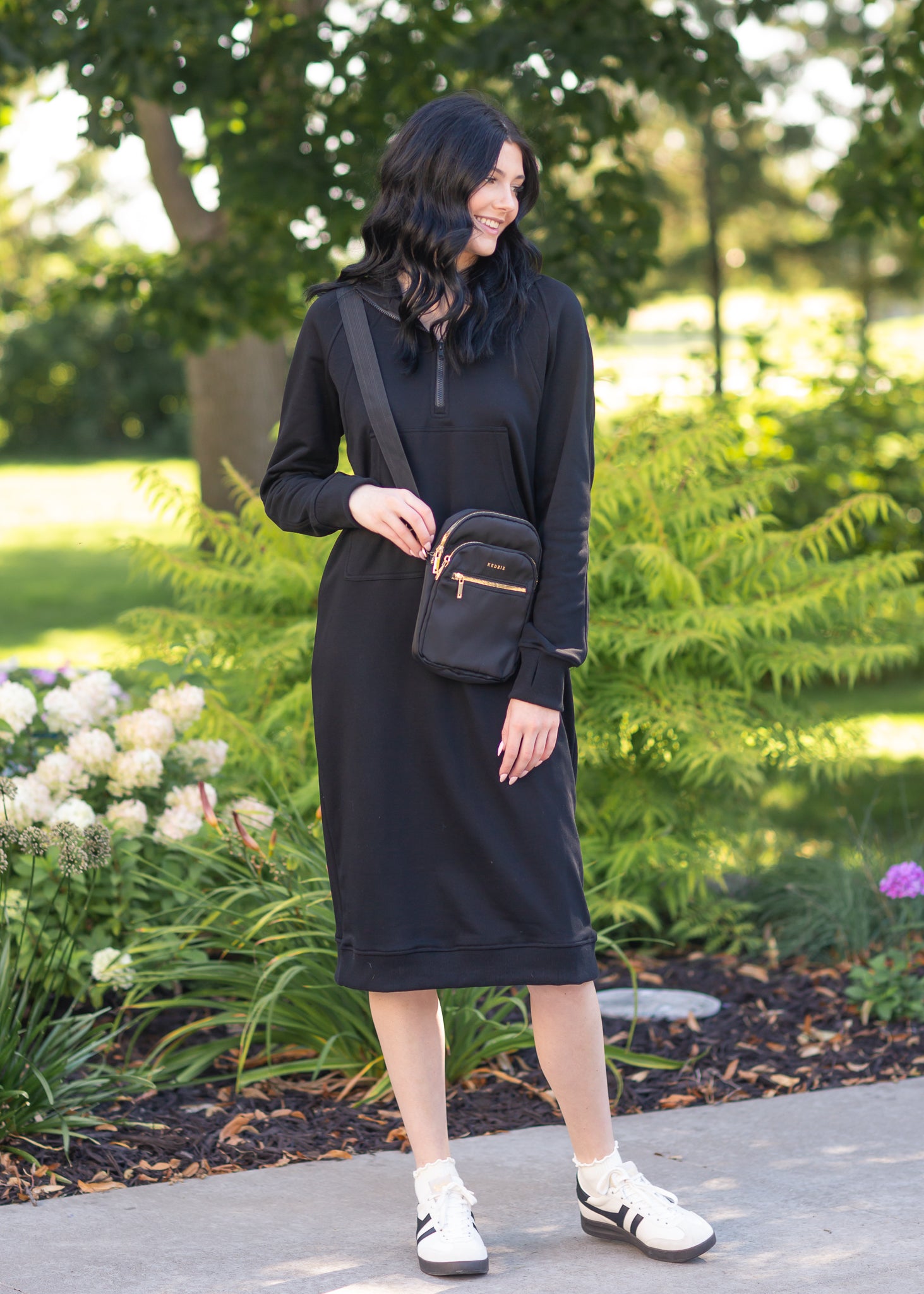 Tayla Hoodie Sweatshirt Dress - IC Dresses - Duviboutique