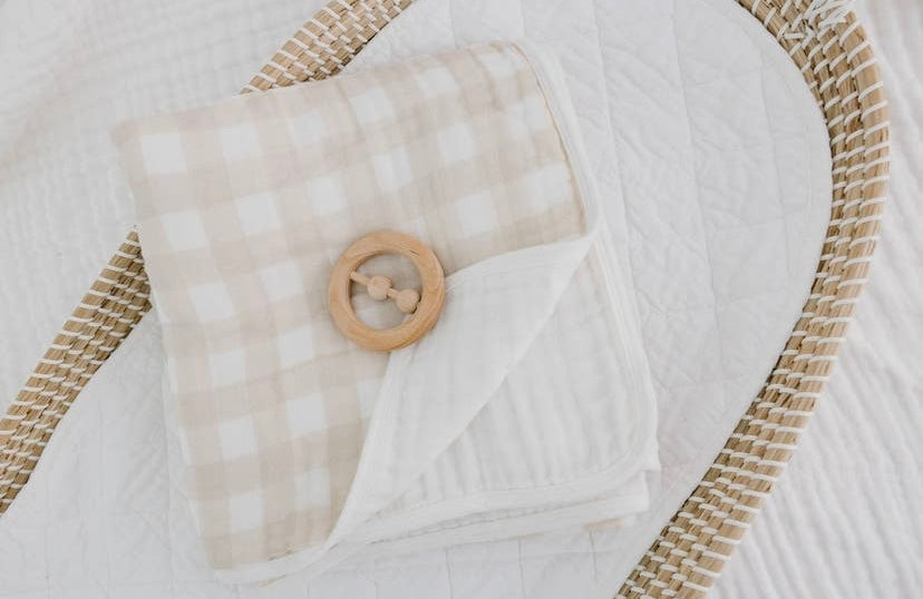 ORGANIC MUSLIN QUlIT - PLAID