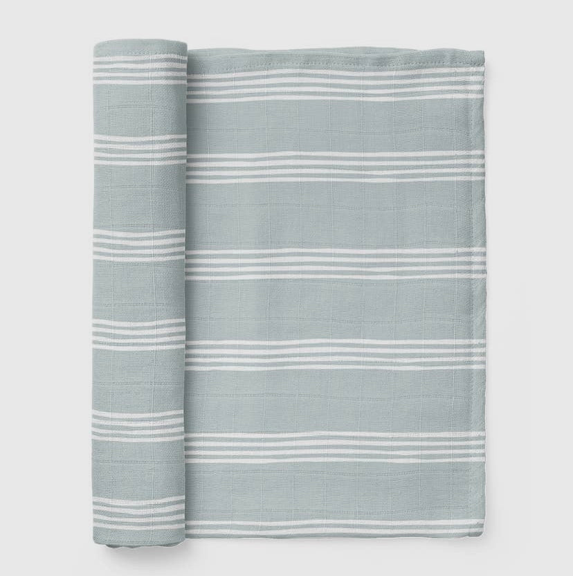 MUSLIN SWADDLE - STRIPE