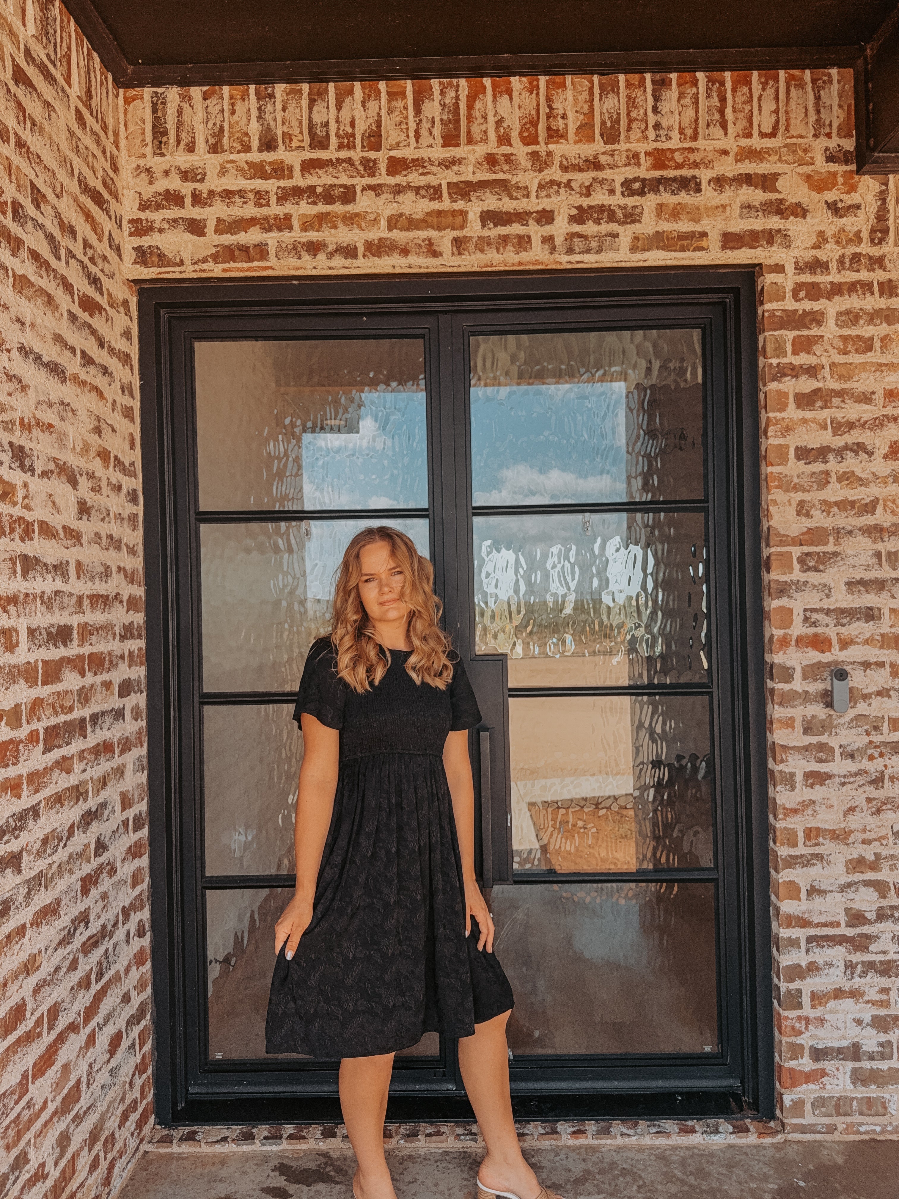 Floral Sheen Dress