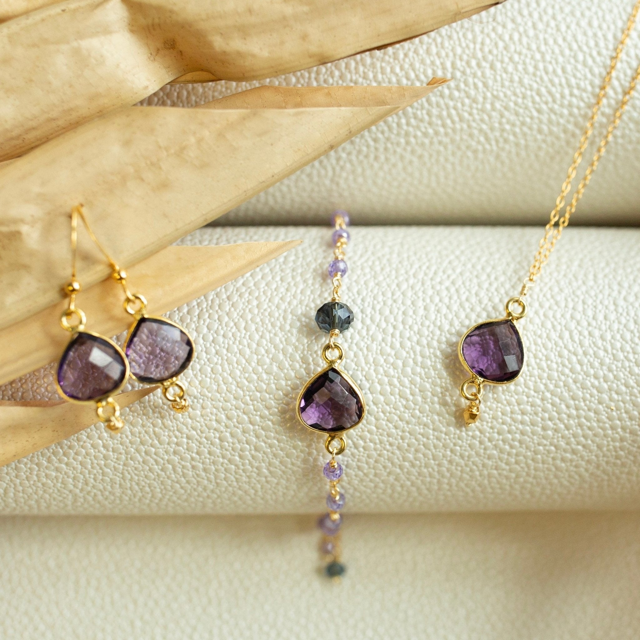 Amethyst Ballet Bracelet - Bracelets - Duviboutique