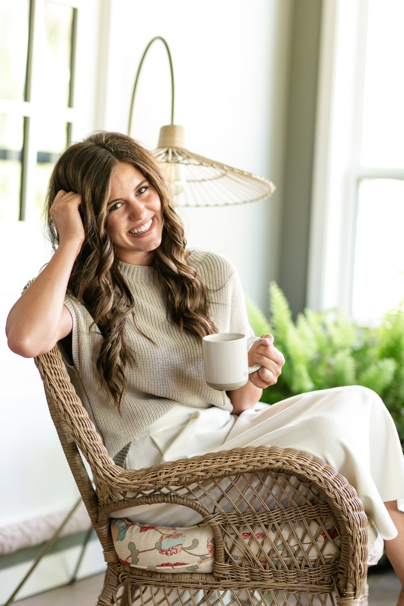 Danya Knit Sweater Set Top + Skirt - IC Tops - Duviboutique