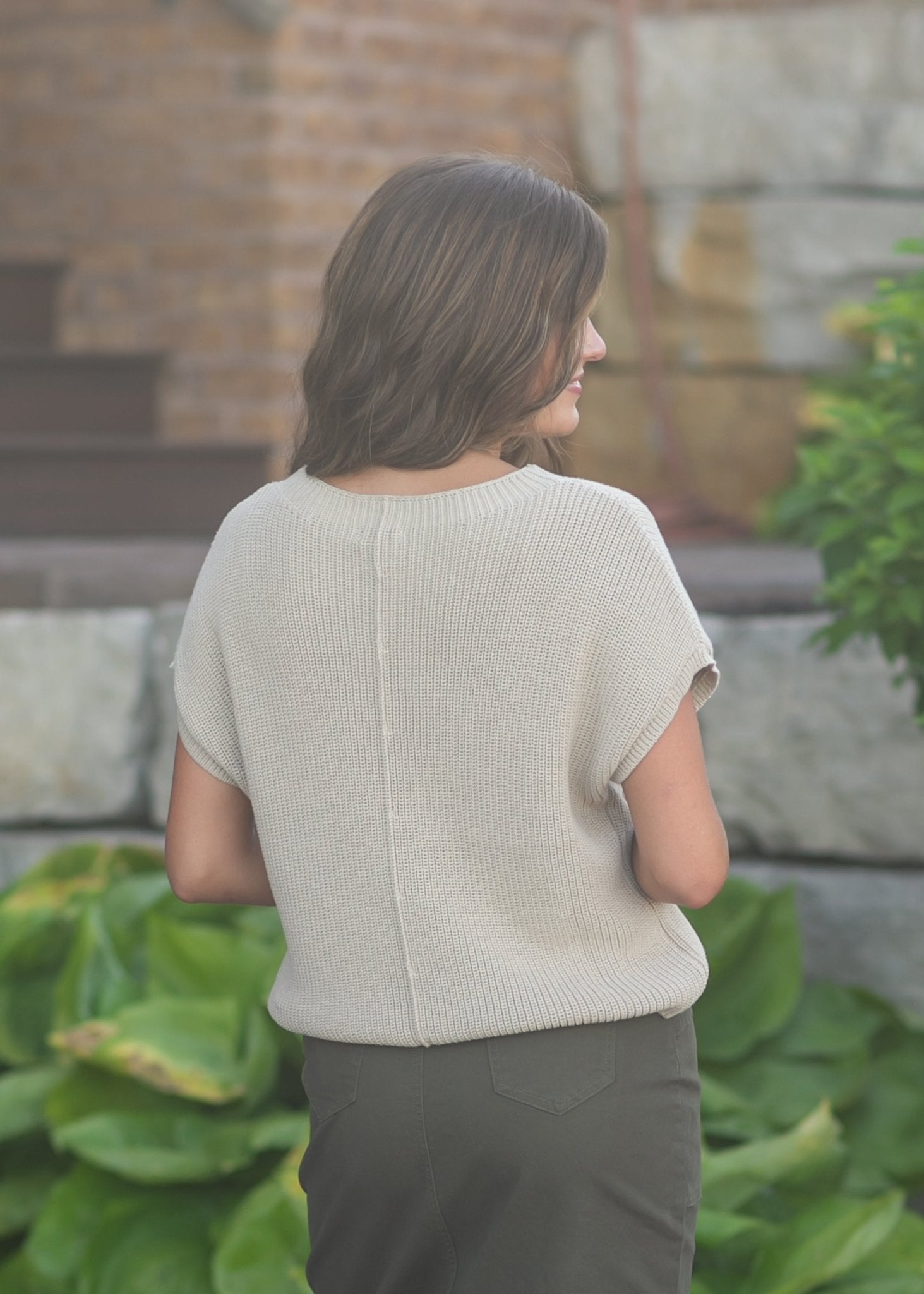 Danya Knit Sweater Set Top + Skirt - IC Tops - Duviboutique