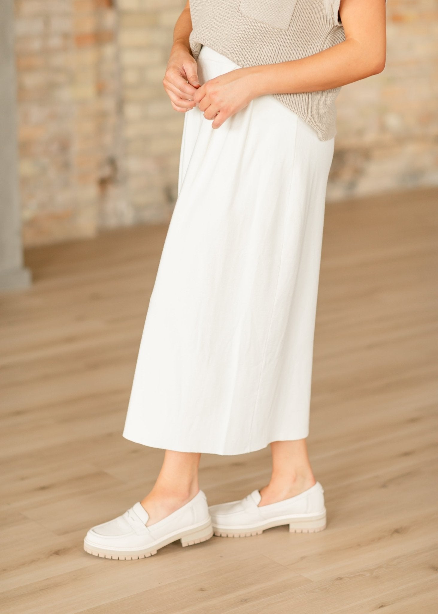 Danya Knit Sweater Set Top + Skirt - IC Tops - Duviboutique