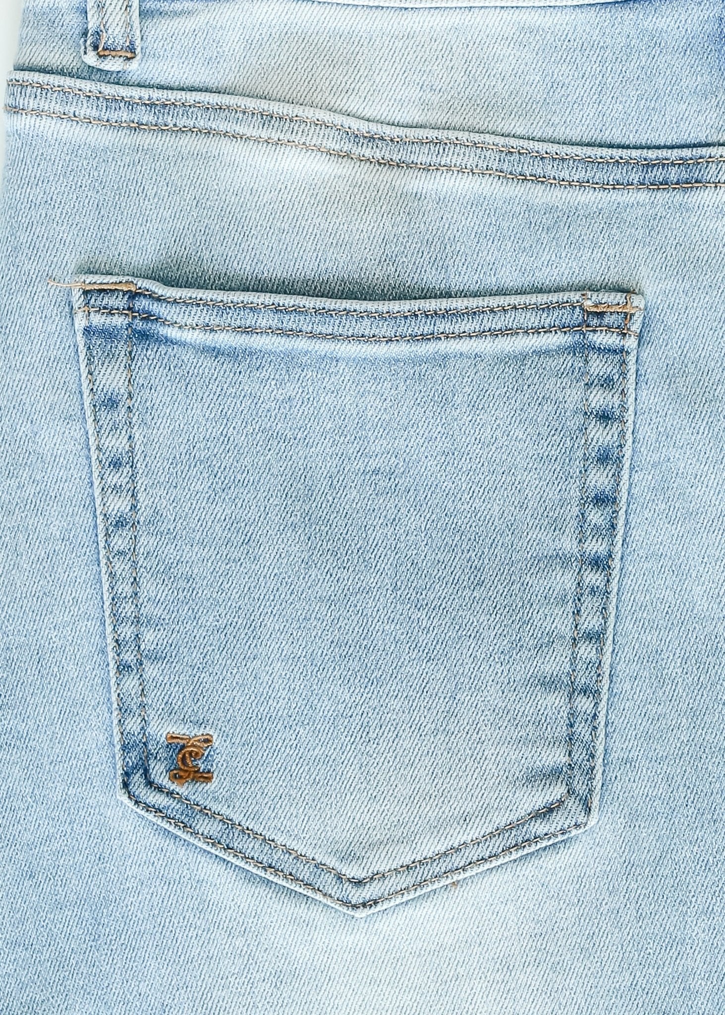 Drew Raw Hem Midi Denim Skirt - IC Skirts - Duviboutique