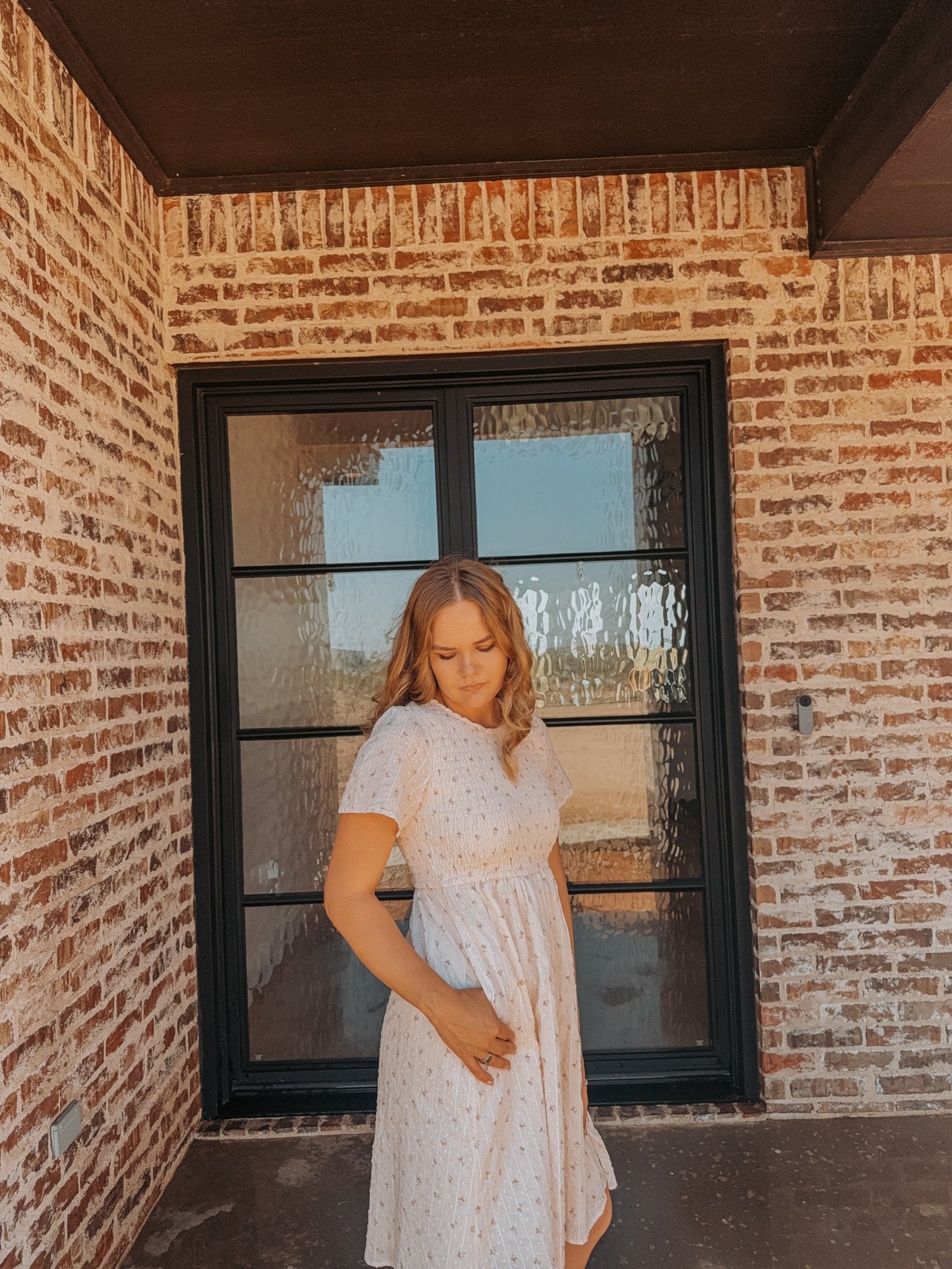 Floral Midi Dress - Duviboutique