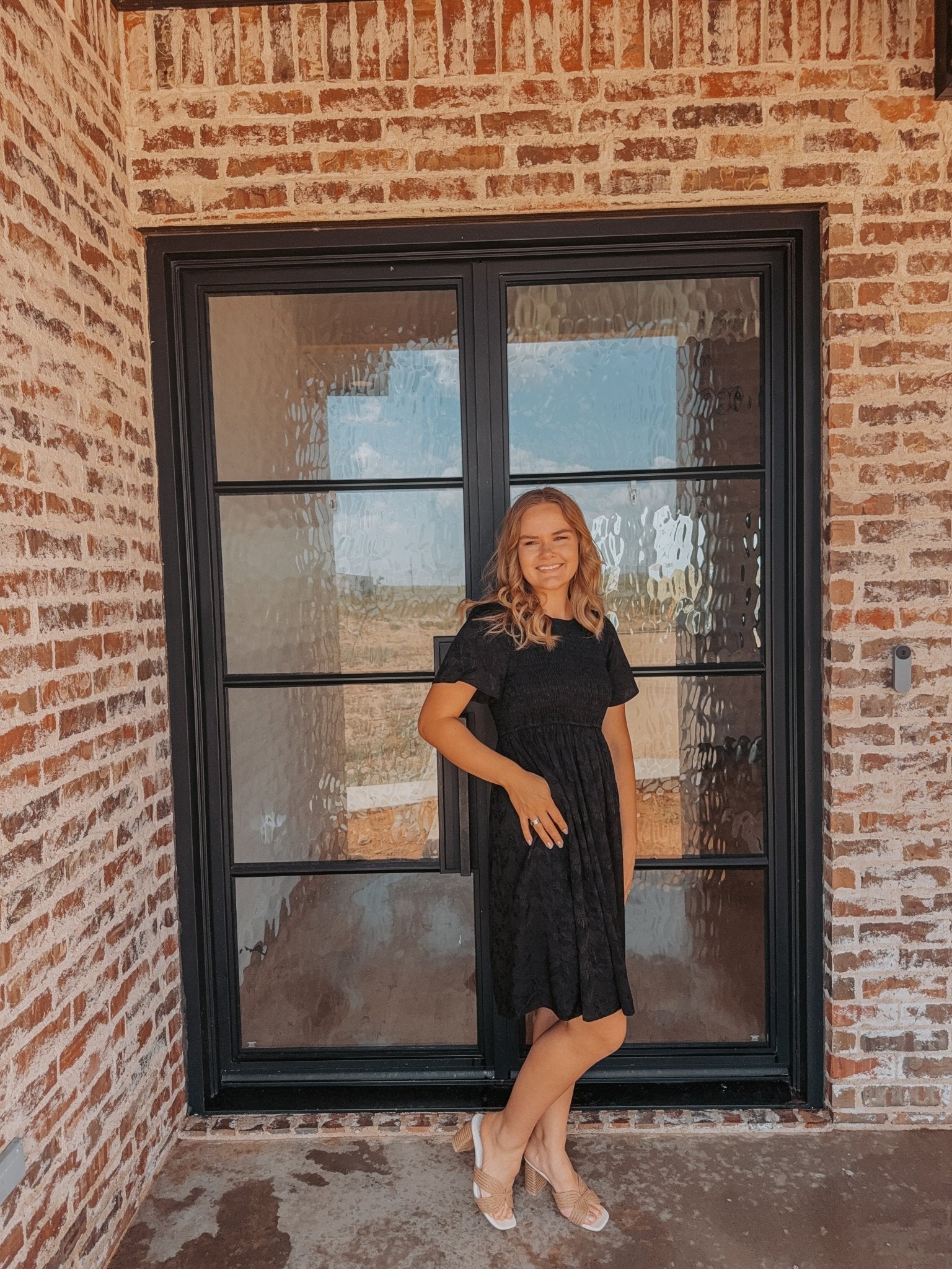 Floral Sheen Dress - Duviboutique