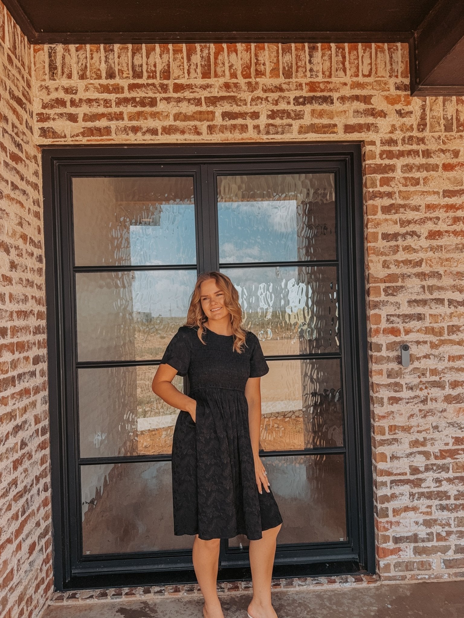 Floral Sheen Dress - Duviboutique