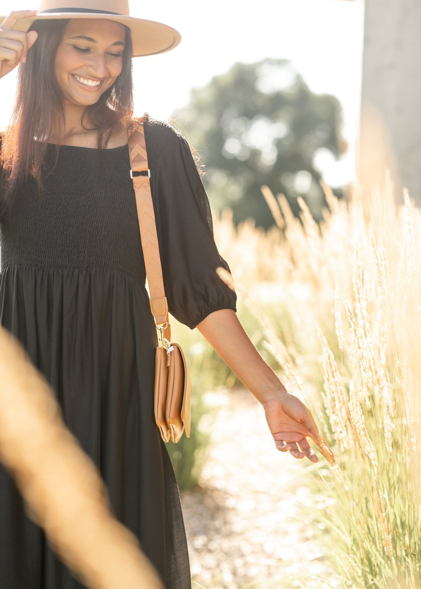 Kayleen Smocked Bodice Maxi Dress - IC Dresses - Duviboutique