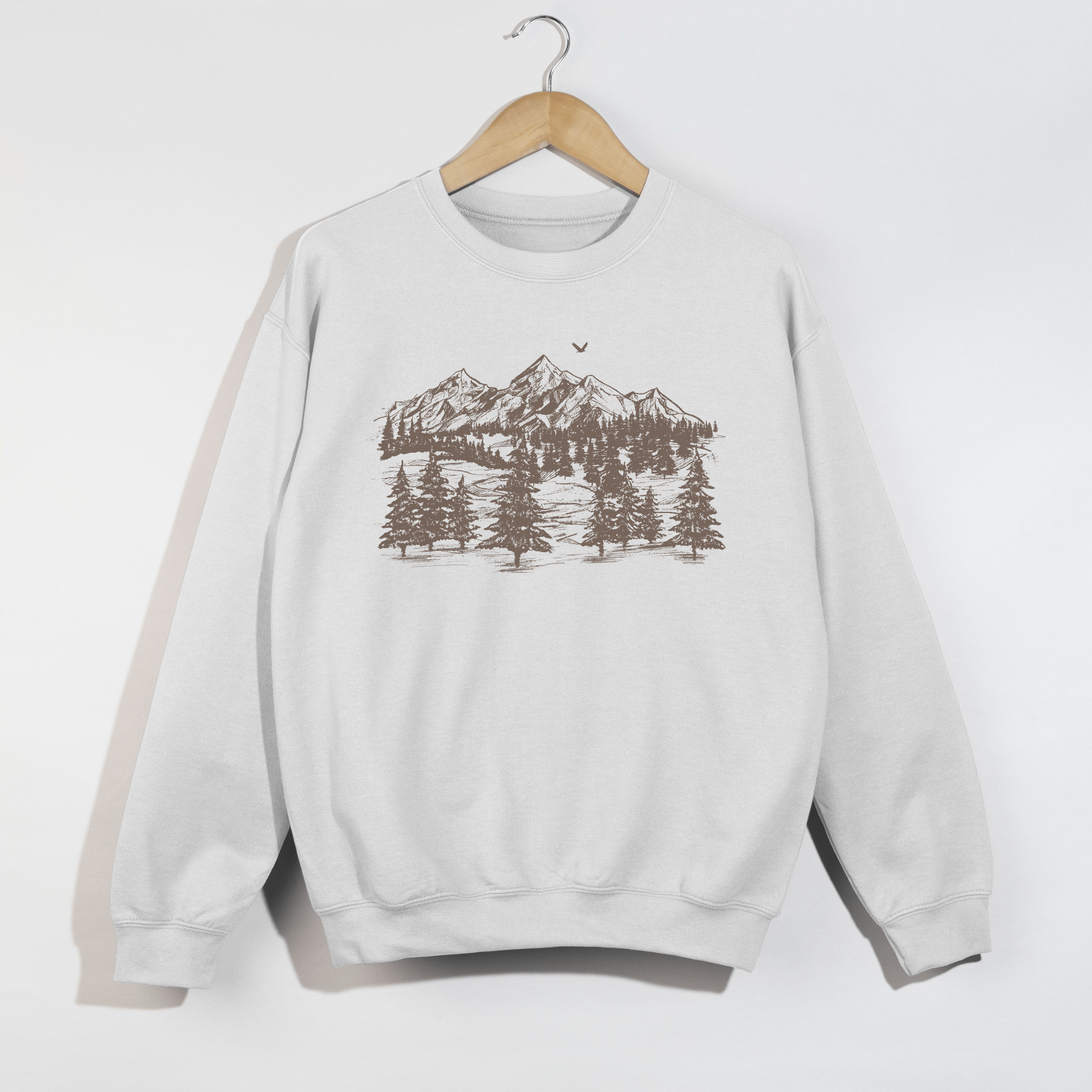 Mountain View Crewneck Sweatshirt - Duviboutique