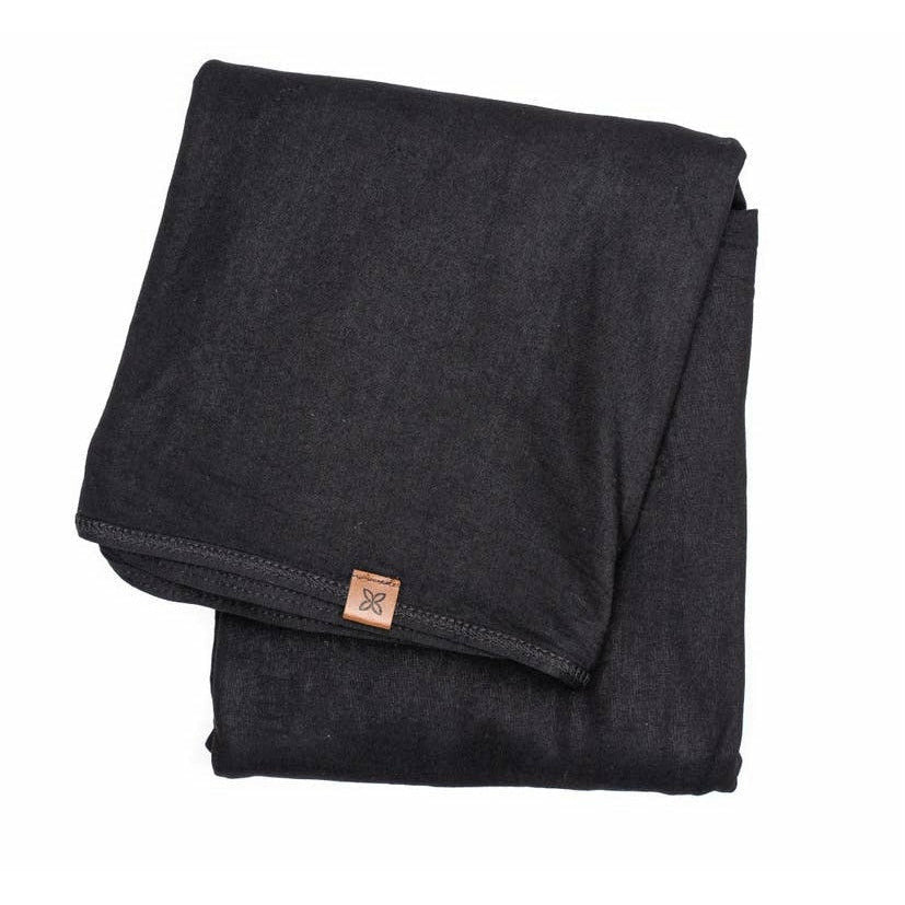 BLACK KINT SWADDLE BLANKET - Duviboutique