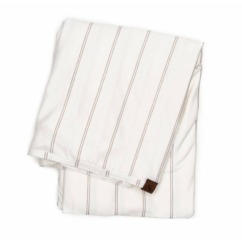 FAWN STRIPED KNIT SWADDLE - Duviboutique